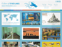Tablet Screenshot of colorsofotherlands.com